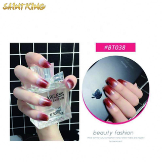 BT038 factory price 3d nail stickers gold lines transfer decals nail sticker