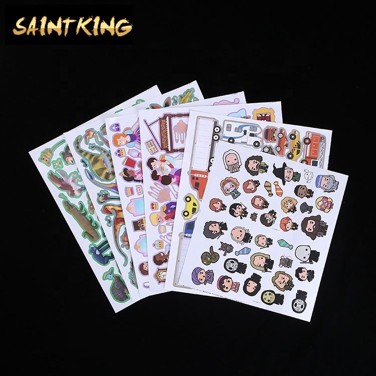 PL03 Custom Self Adhesive Paper Sticker Printing for Products