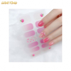 NS487 Hot Design Wraps Decals Colorful Glitter Nail Patch Manicure Nail Art Decoration