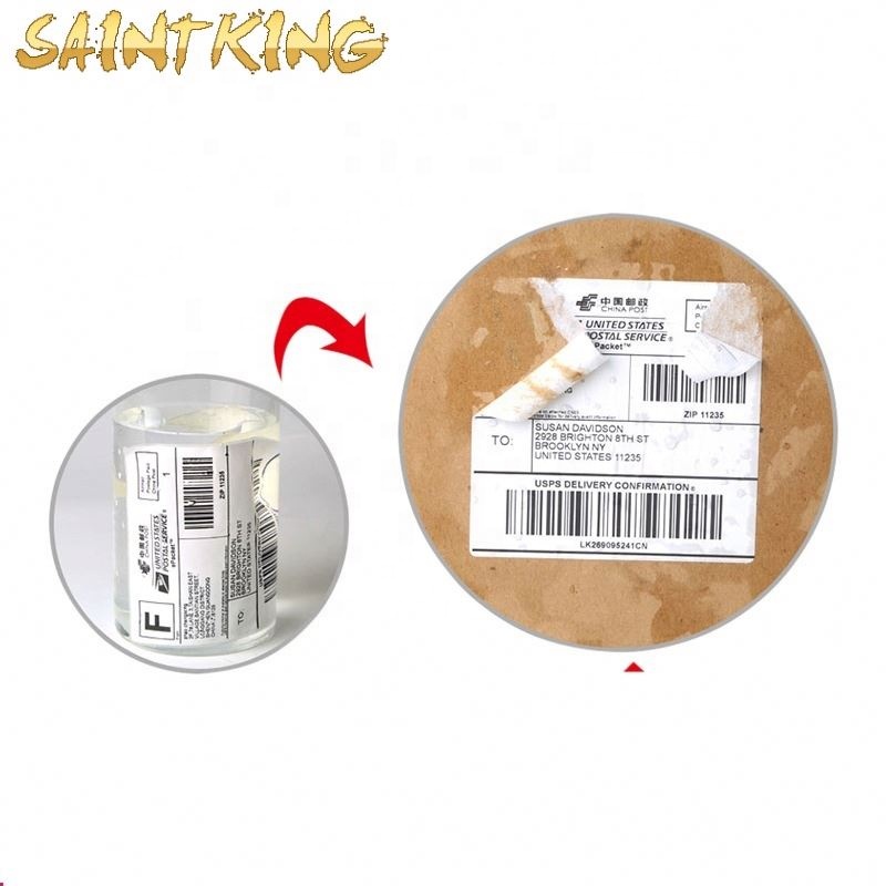 PL01 oem/odm thermal transfer labels direct thermal labels packaging label