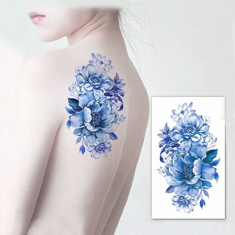 Although these are tattoo stickers, they are more beautiful than real tattoos. Change your mood every day!