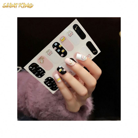 NS752 Top Selling Newest Fashion Korean Full Coverage Nail Sticker