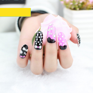 Nail Wrap Art Designer Stickers Butterfly Adhesive Cartoon Stickers Water For Nails