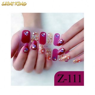 Z-111 Wholesales 16 colors per set nail line sticker Stripe Lines Shape nail decals marimekko for nail supplies