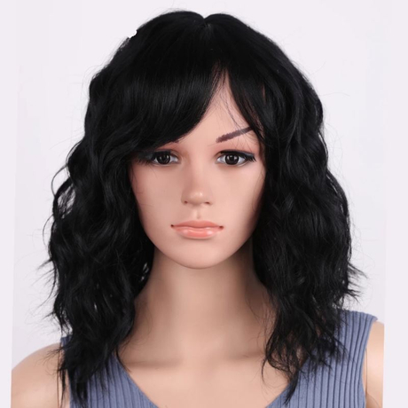 MLSH01 High Quality Transparent Synthetic Hair High Temperature Fiber Lace Front Wigs for Black Women Synthetic