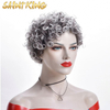 Top Selling Noble Synthetic Braided Wig 10 Inches Bob Curly 150% Density Col for Women Dreadlock Wig