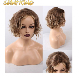 Drop Shipping European Womens Fashion Wig Cheap Latest Short Afro Curly Wig