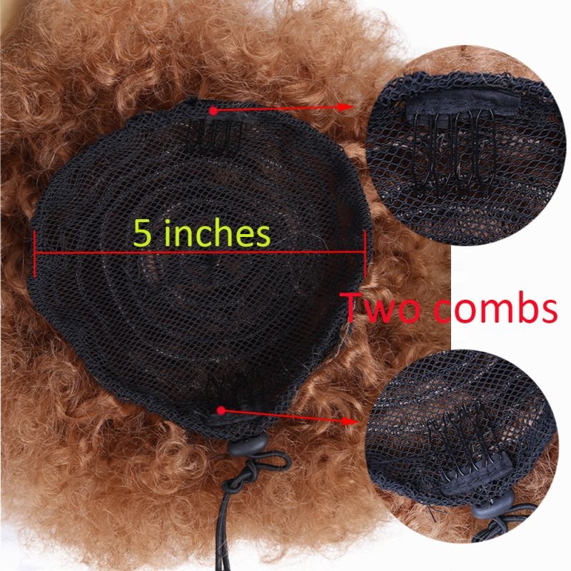 SLCH01 Hot Besutyy Hair Wholesale Wig Super Double Drawn Bouncy Wig Pixie Cut Funmi Rose Curl Hair