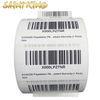 PL01 liner free linerless paper label barcode sticker supermarket shelf label rolls