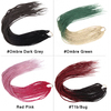 BH02 Braid Hair Faux Perruque Wigs for Black Women Braided Lace Wig Braiding Hair Synthetic Wigs