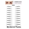 6D~ZX009 wholesale realistic natural fake 3d temporary makeup stickers eyebrow paper tattoos cosmetics