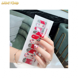 NS680 Newest Beauty Sticker Nail Sticker Adhesive Nail Art Stickers for Bride