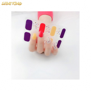 NS579 Spring Trend Fashion Nail Art Transfers Self Adhesive Decal Foil Sticker Tip Wrap Manicure