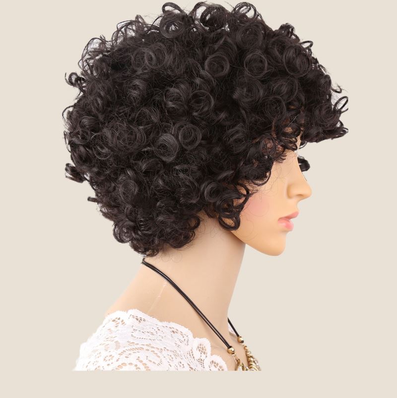KCW01 Bleached Knots Fake Scalp Kinky Curly Bob Virgin Cuticle Aligned Hair 13*6 Lace Frontal Wigs with Baby Hair