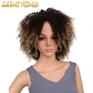 KCW01 100% Human Hair Wig Ombre Blonde Long Water Wavy Wigs for Black Women Lace Front Wigs with Baby Hair