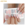 NS449 New Arrival Beauty Sticker Salon Professional 3d Nail Foil Nail Wraps with Flower Printing Design Top Quality Nail Sticker