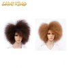 KCW01 2x4" Middle U Part Wig Human Hair Afro Kinky Curly U Part Wig 180% I Tip Kinky Curly Human Hair Extensions