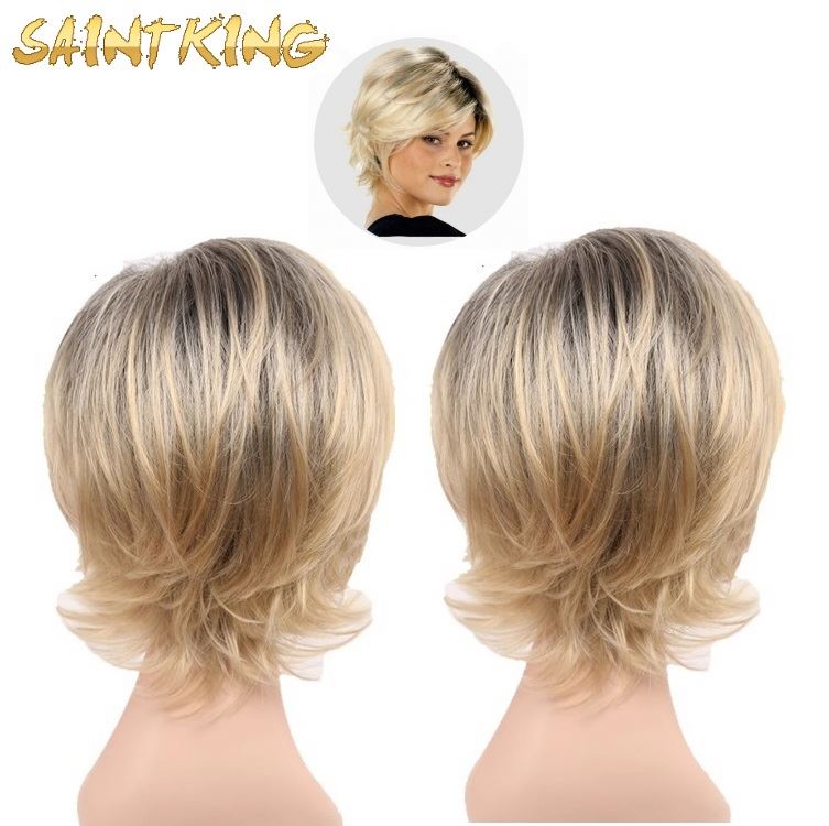 MLCH01 Whole Sale Hair Wig for Female Cheap Wigs with Lowest Price Synthetic Hair Wigs