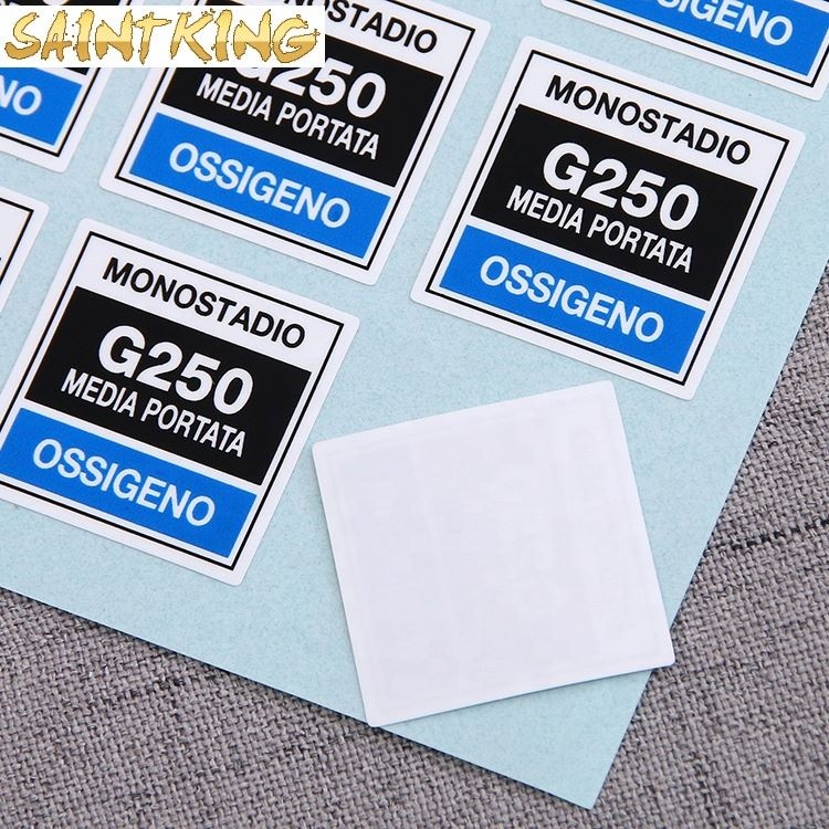 PL03 Holographic Adhesive Label Printing Custom Laser Vinyl Die Cut Transfer Foil Sticker