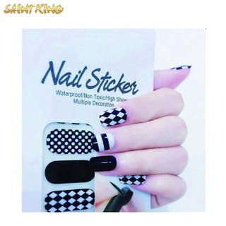 22 new flower nail art decals stickers with 17 styles