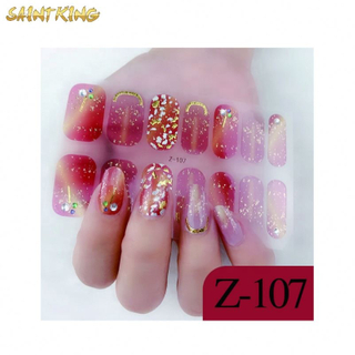 Z-107 Wholesale nail art 16 Colors Stripe Lines Shape Nail Aurora stickers nail art decoration