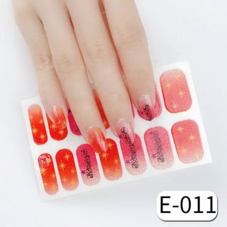 E-011 hot new products 3mm laser butterfly nail art gitter for the nail art decoration