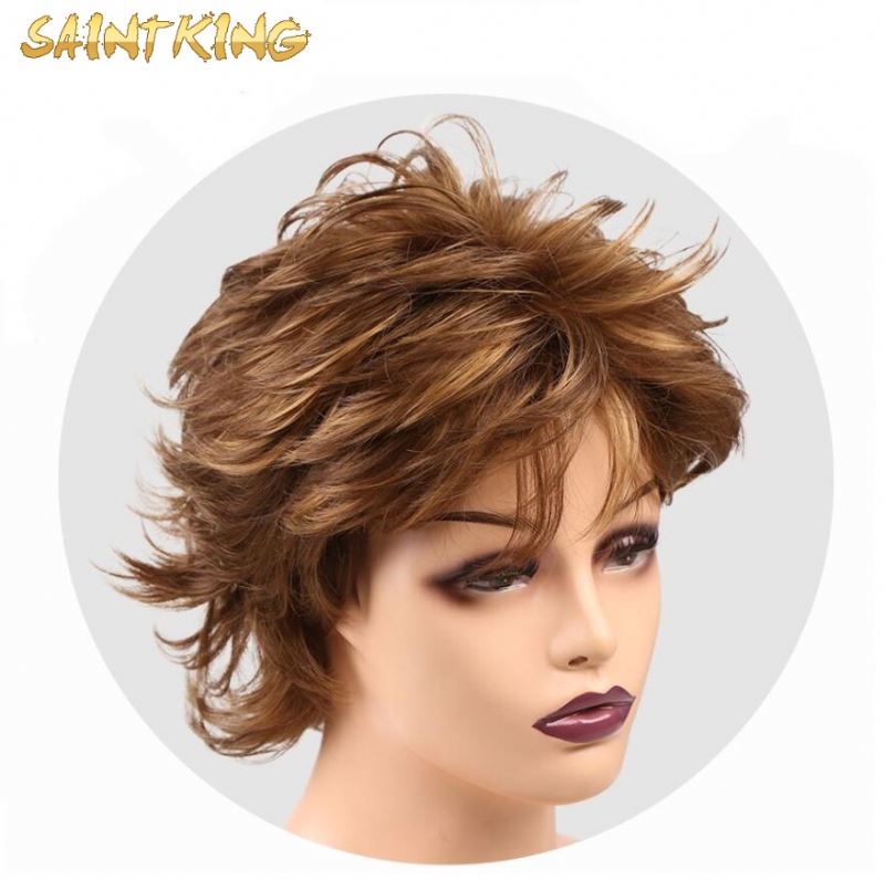 Wholesale Price 12 '' Black Short Bob Wigs Synthetic Hair Wigs for Women Sale Lace Frontal Wig for Black Women