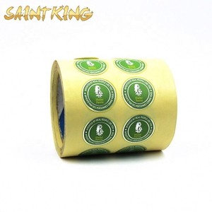 PL01 adhesive label 32*19mm barcode art paper label sticker roll