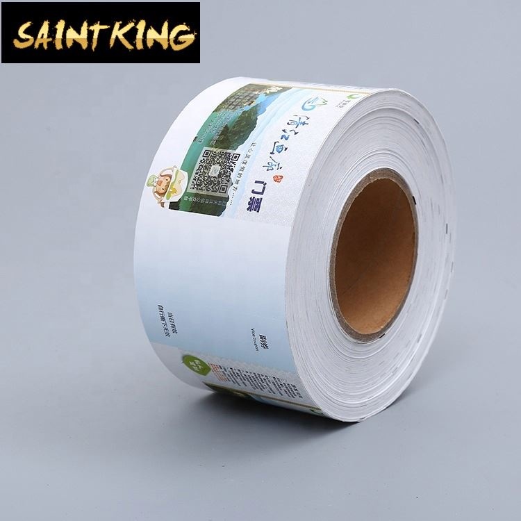PL01 wholesale thank you custom stickers printing round adhesive label