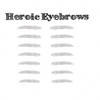 6D~ZX009 personality eyebrow tattoos eyebrows temporary tattoos tattoo sticker for girl
