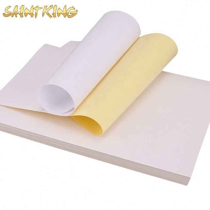 PL02 White 8 X 11 Waterproof Glossy Coated Inkjet Sticker Paper Sheet