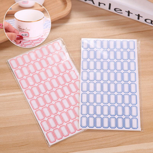 PL01 personalized design woven logo woven print price tag labels for clothes garment label