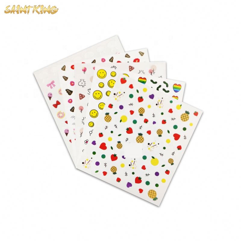 NS51 Beauty Sticker Factory Custom Nail Art Colorful Nail Sticker Nail Decoration Decals