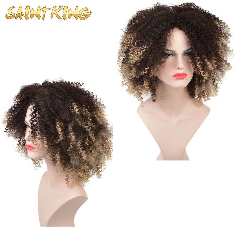 KCW01 Bob Wigs Kinky Curly Pre-plucked Brazilian Virgin Human Hair Full Lace Wigs