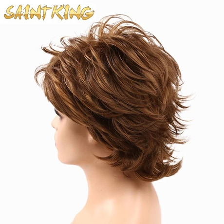 China Fashion Wig Vendor Ventilated Curly Synthetic Wig Caps for Afro Women