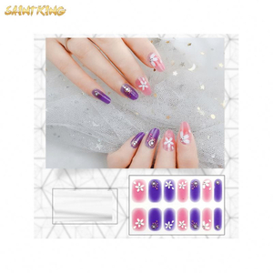 NS371 New Products 3d Colorful Flower Nail Art Stickers Designs Pictures for Wholesale