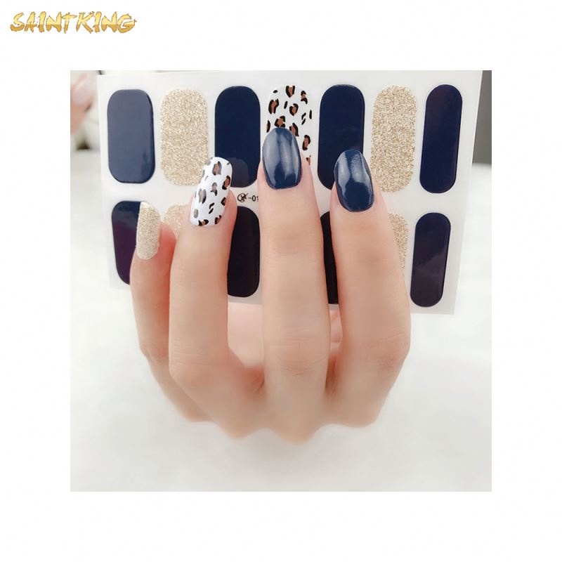 NS182 Full Cover New Nail Wraps Manicure Sticker Design Nails Supplies Nail Art Nail Stickers