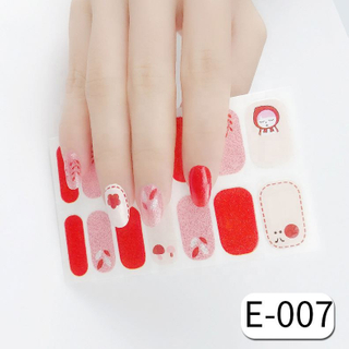 E-007 nail art pressed dried flower nature dried flowers 16colors for uv gel acrylic nail art