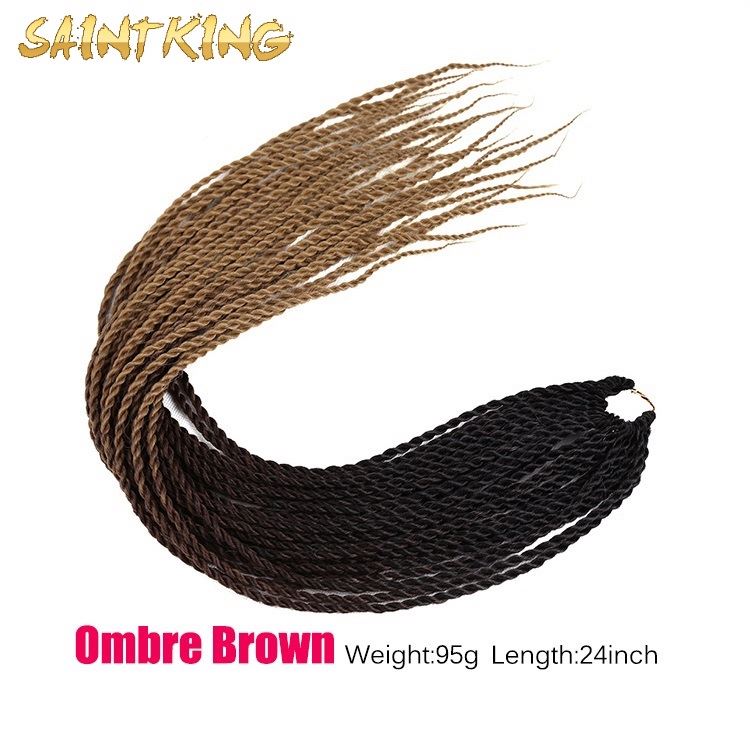 BH02 Wholesale Synthetic Lace Front Box Braided Wig with Baby Hair High Temperature Heat Restsant Fibre