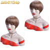 MLCH01 Wholesale Sale This Is Acting Sia Cosplay Wigs White And Black Synthetic Wigs for Cosplay Lovers