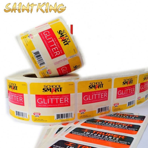 PL01 customized sticker cheap thermal label roll with good quality